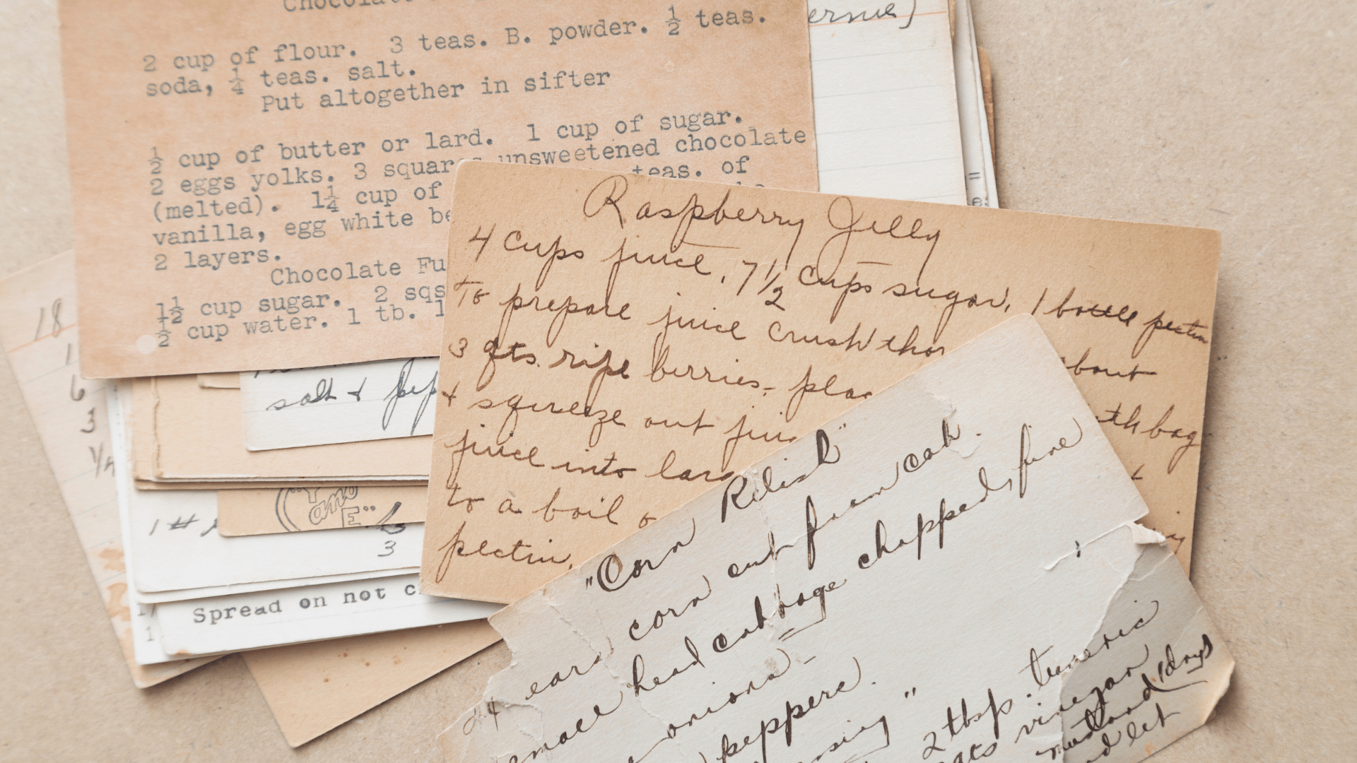 Generations of a family cooking together and collecting recipes with Recipe Memory