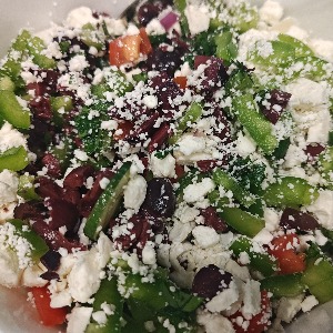 Greek Salad (Cucumber, Tomato & Feta)